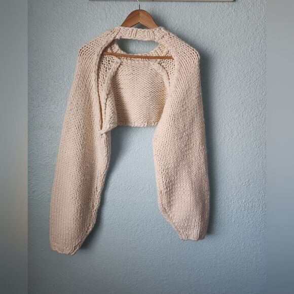 TODAYFUL crop sweater pullover coastal NWOT - Picture 7 of 7